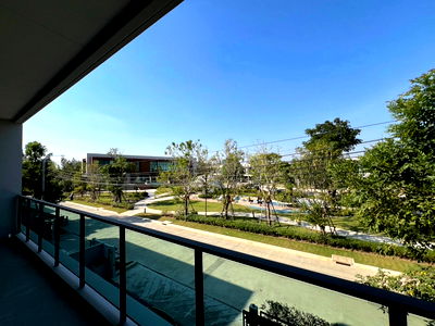 เช่าบ้านเดี่ยว นิคมบางปู : ห้ามพลาด !!!  บ้านหน้าสวน หายากมาก 1 ใน 5 หลังของโครงการ เท่านั้น จองด่วน มาก่อน ได้ก่อน