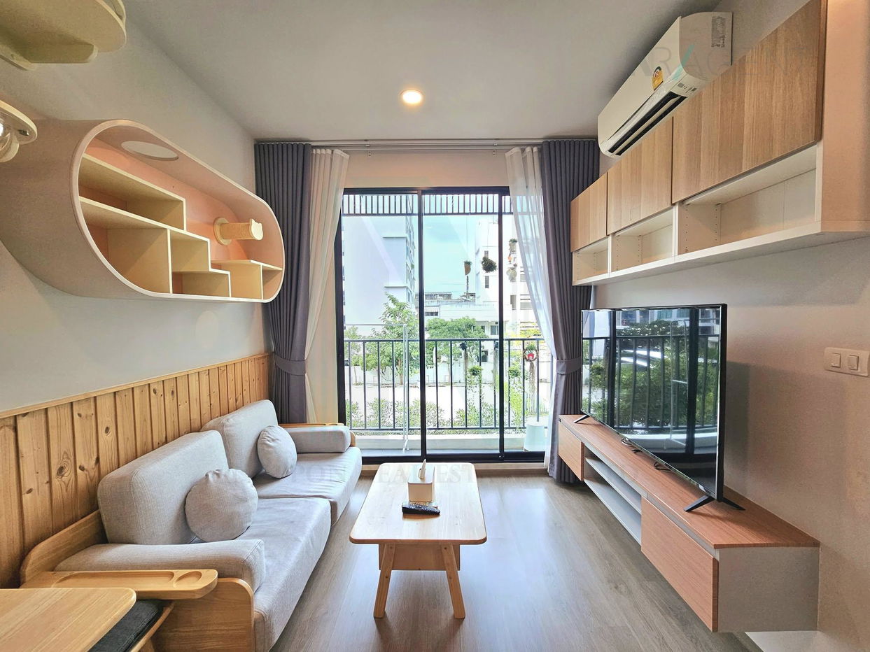 รูป 📌 ให้เช่าคอนโด บริกซ์ตัน เพ็ทแอนด์เพลย์ สุขุมวิท 107 อาคาร C ชั้น 3 1 ห้องนอน ขนาด 26 ตรม ใกล้ ใกล้ BTS แบริ่ง - รูปที่ 4/8