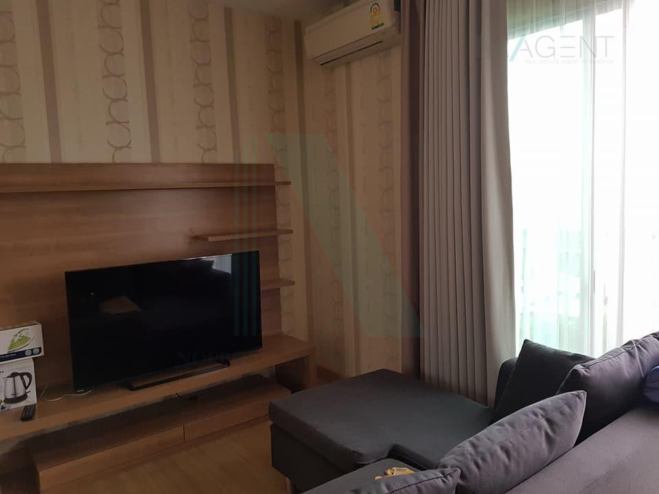 รูป 🚩 ให้เช่าคอนโด เดอะ พาร์คแลนด์ ศรีนครินทร์ เลคไซด์ อาคาร 2 ชั้น 15 1 ห้องนอน ขนาด 40.00 ตรม ใกล้ ศูนย์การค้าลาซาลสแควร์ - รูปที่ 2/8