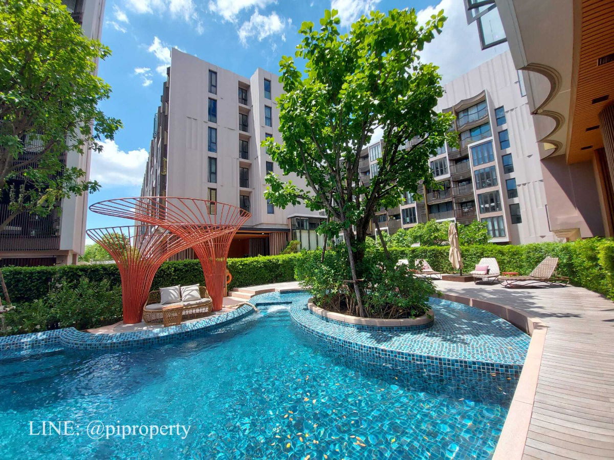 picture River view 1 Bedroom unit for rent in Kawa Haus. T77 community with a British international school Prep and Sansiri farm. On Nut living area.  - 17/33