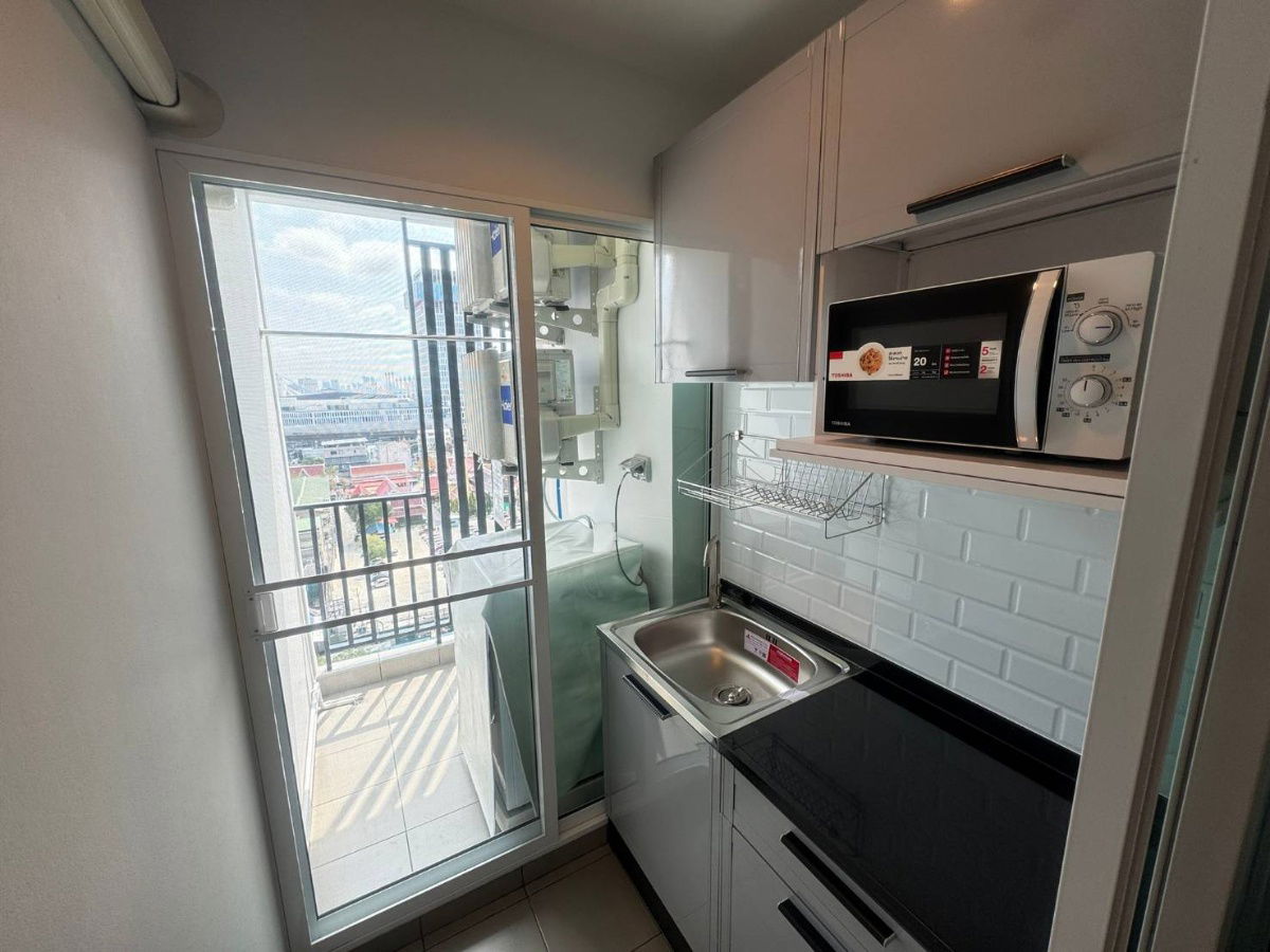 รูป 🍀ให้เช่าคอนโด Regent home bangna ห้องสวย ใหม่เอี่ยม 28 ตรม.  เฟอร์นิเจอร์ครบ เช่าเพียง 10500- - รูปที่ 2/7