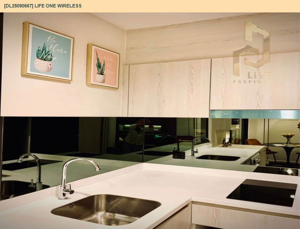 รูป DL25090667 ให้เช่าคอนโด ไลฟ์ วัน ไวร์เลส (Life One Wireless) ใกล้ BTS เพลินจิต พร้อมเข้าอยู่ โทรด่วน 0616298946 LineID @523dslwi - รูปที่ 10/13