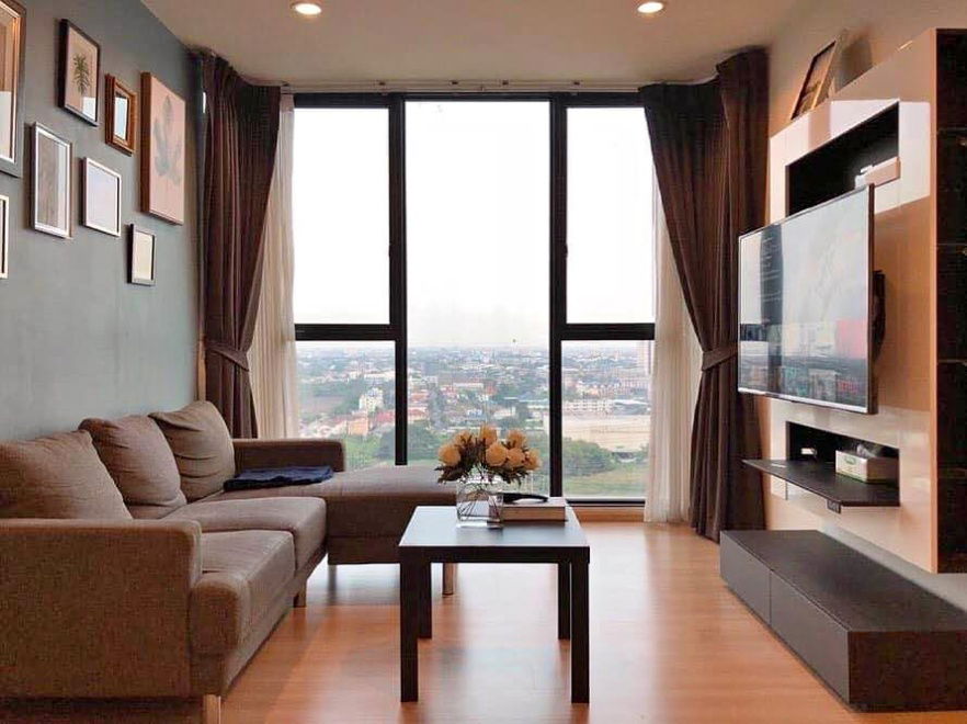 รูป ให้เช่า The Base Chaengwattana  **17,000 บ./ ด. **   2ห้องนอน 1ห้องน้ำ  ขนาด 50 ตรม.  ชั้น19 - รูปที่ 1/12