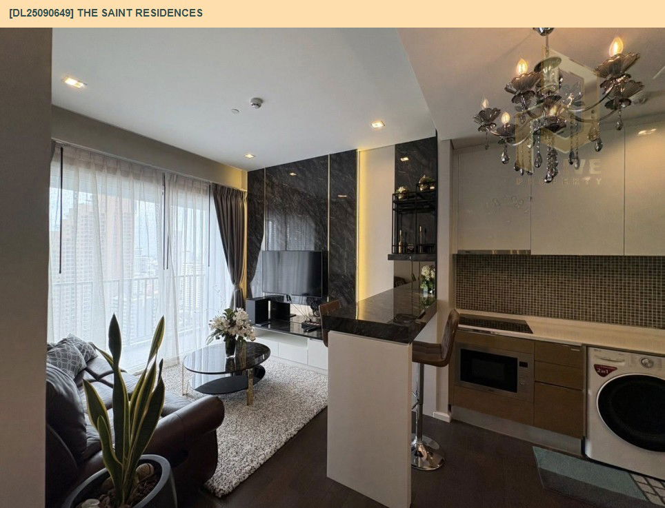 picture DL25090649 Condo for rent, The Saint Residences near MRT พหลโยธิน, ready to move in, call urgently 0614453194 LineID @162cjixi - 11/15
