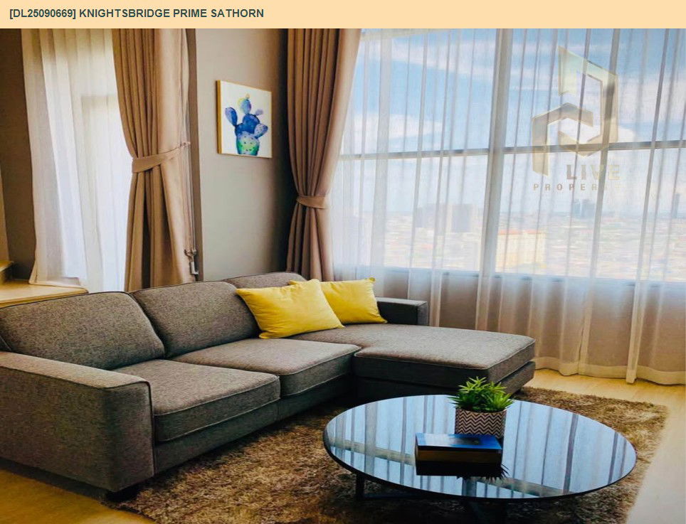 picture DL25090669 Condo for rent, Knightsbridge Prime Sathorn near BTS Chong Nonsi, ready to move in, call urgently 0614453194 LineID @162cjixi - 3/13