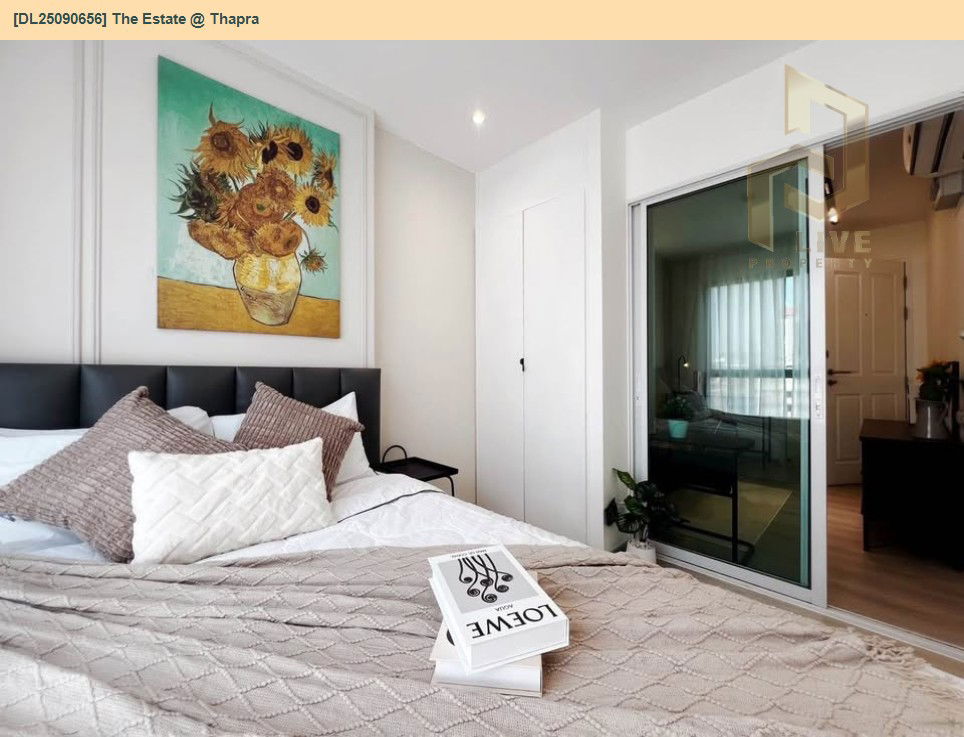 picture DL25090656 Condo for sale, The Estate @ Thapra near MRT ท่าพระ, ready to move in, call urgently 0614453194 LineID @162cjixi - 2/6