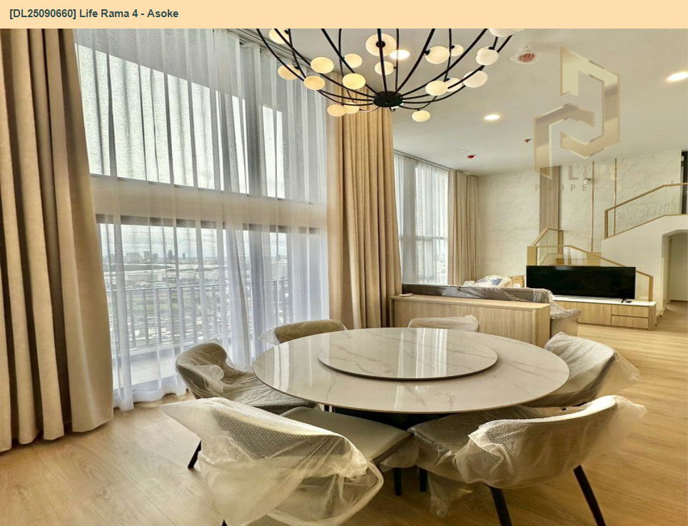picture DL25090660 Condo for rent, Life Rama 4 - Asoke near MRT ศูนย์การประชุมแห่งชาติสิริกิติ์, ready to move in, call urgently 0653619502 LineID @534wlwof - 4/12
