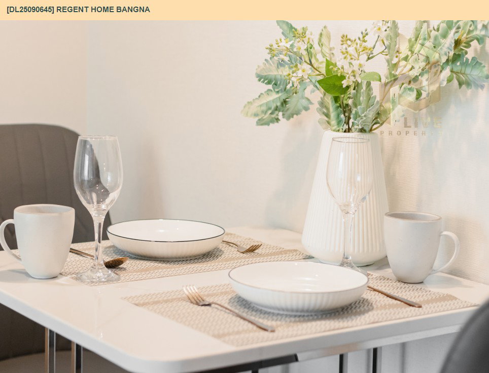 รูป DL25090645 ให้เช่าคอนโด รีเจ้นท์ โฮม บางนา (Regent home bangna) ใกล้ BTS บางนา พร้อมเข้าอยู่ โทรด่วน 0614453194 LineID @952jdxxk - รูปที่ 16/17