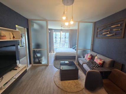 ขาย ดีคอนโดพิงค์ ชั้น 7 วิวสระ ติดเซ็นทรัลเฟสชม.