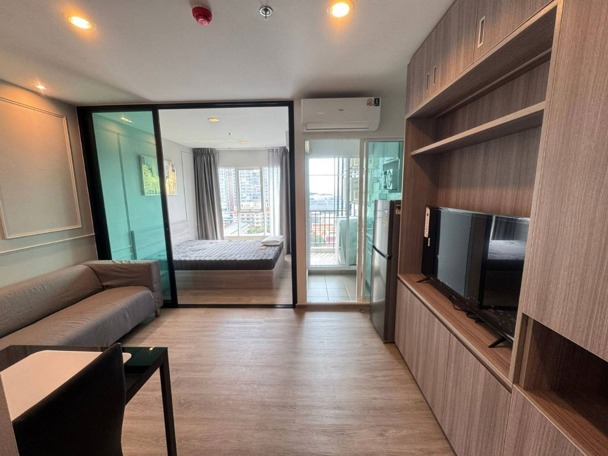 รูป 🍀ให้เช่าคอนโด Regent home bangna ห้องสวย ใหม่เอี่ยม 28 ตรม.  เฟอร์นิเจอร์ครบ เช่าเพียง 10500- - รูปที่ 4/7