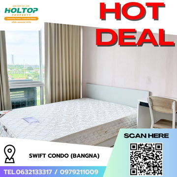 #R6632 🎉 280968  Condo for rent  Swift Condo (Bangna)