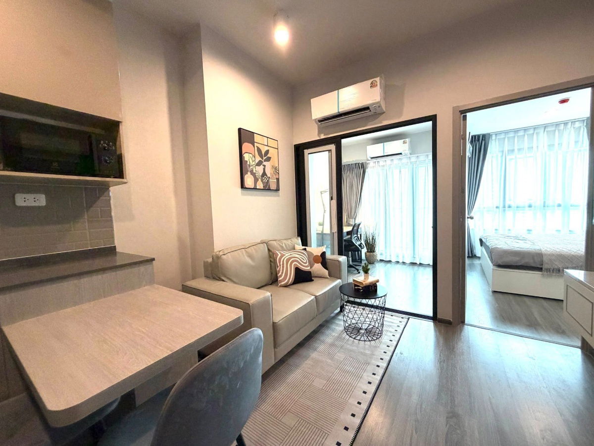 picture 🚩For Rent: IDEO Ramkhamhaeng – Lamsali Station ✨1 Bed Plus 34 sqm✨| Ready to move | 50m. to MRT Lamsali - 4/8
