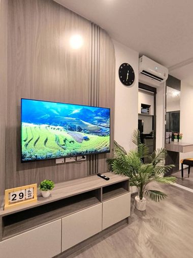 ให้เช่าคอนโดใหม่ ใกล้รถไฟฟ้า Regent Home Wutthakat ห้องใหม่ สวย เฟอร์ครบ สะดวก ของกินเยอะ 