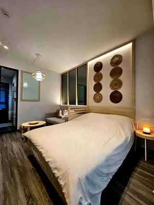 Condos for sale : Ideo Chula Samyan【𝐒𝐄𝐋𝐋 & 𝐑𝐄𝐍𝐓】🔥Clean, bright white tones, creating a sense of spaciousness and cleanliness.🔥  Contact Line ID: @hacondo