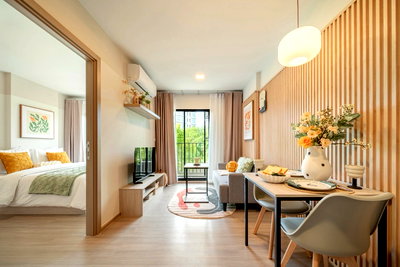 ขายคอนโด : ✨Dcondo Sense Bangsaen✨คอนโดใหม่สไตล์รีสอร์ท ใจกลางบางแสน เริ่มเพียง 1.59 ล้าน* ผ่อนเบาๆ ล้านละ 3,500 บ./เดือน 📞093-1681685💚LINE: @wsrcondo