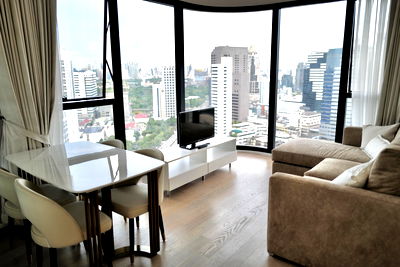 Condos for rent MRT Sam Yan : 🔥For Rent!! ready to move-in 2b1b 50k - Ashton Chula-Silom 📞Call 096 896 5953