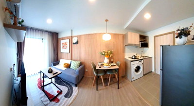 ขายคอนโด : 🏖️Dcondo Sense Bangsaen🌟ใช้ชีวิตติดทะเล ใจกลางบางแสน 5 นาทีถึงชายหาด เริ่มเพียง 1.59 ล้าน* 📞093-1681685💚LINE: @wsrcondo