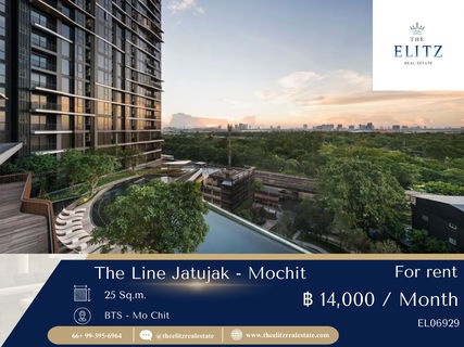 รูปภาพ ✨ อยู่ใกล้สวน ใจกลางเมือง The Line Jatujak-Mochit ทำเลทอง เฟอร์ครบ สบายตา ✔