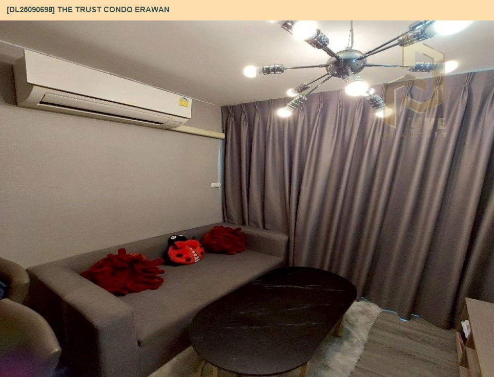 picture DL25090698 Condo for rent, The Trust Condo Erawan near BTS Chang Erawan, ready to move in, call urgently 0638692663 LineID @655ebbvc - 2/6