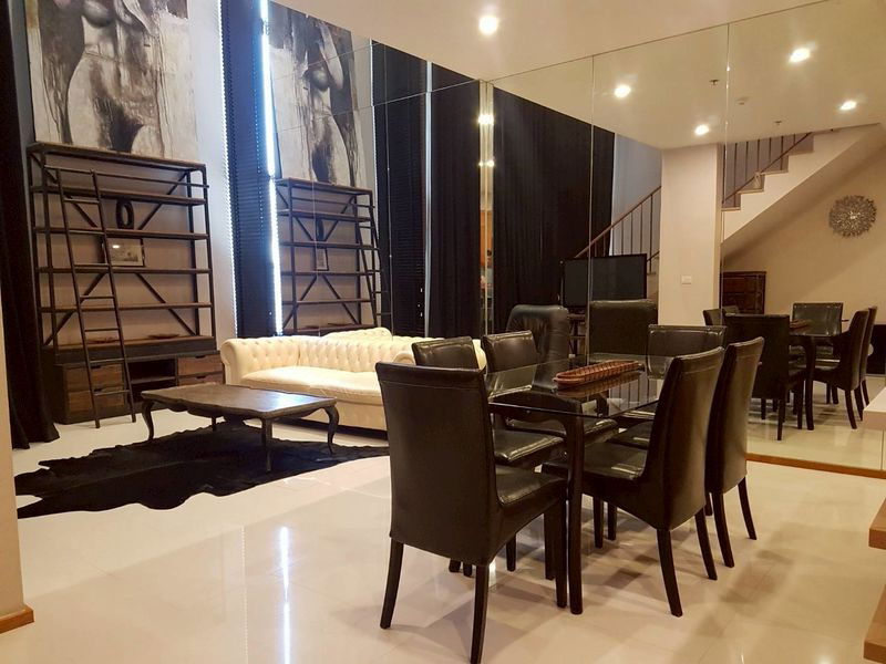 รูป ให้เช่าคอนโดดูเพล็กซ์ 1 ห้องนอน ที่ The Emporio Place สุขุมวิท 24 - รูปที่ 9/15