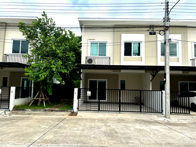 เช่าทาวน์โฮม ลำลูกกา ปทุมธานี : ทาวน์โฮมใหม่ให้เช่าหมู่บ้านเบล็สซิตี้พาร์ค วงแหวน-ลำลูกกา