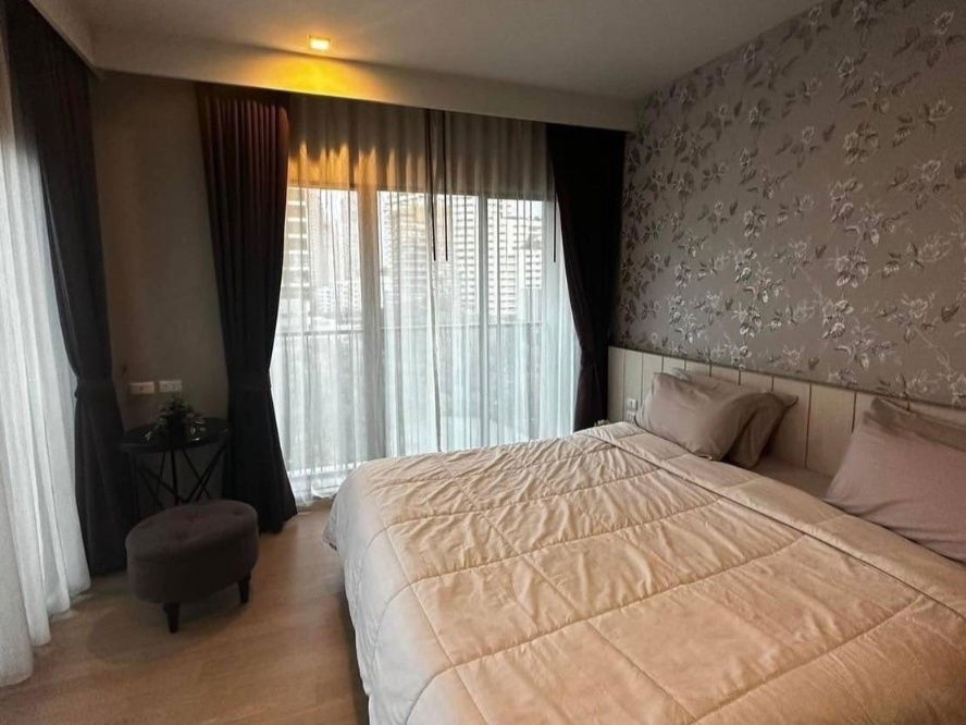picture 🔥 For Rent !! city view, There is a bathtub!!🔥 Code C20240200864..........Noble Refine, 1 bedroom, 1 bathroom, furnished, ready to move in 📣📣 - 9/12