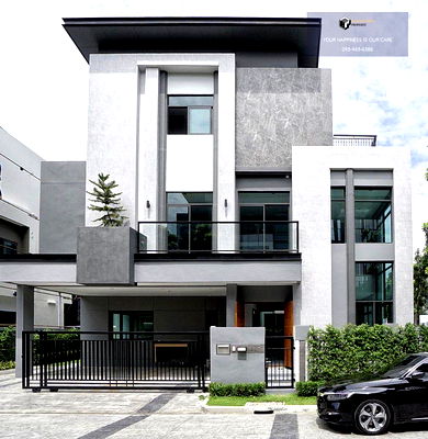 Houses for rent : The Gentry Sukhumvit 101 | Family-Friendly, Peaceful, Beautiful Environment 🏡 适合家庭, 安静, 环境优美 #2025092912078
