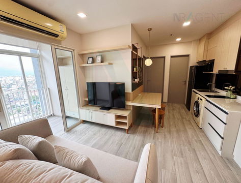 For Rent Condo IDEO VERVE SUKHUMVIT Building 1, Floor 26,2 bed room, Room size 46 sqm