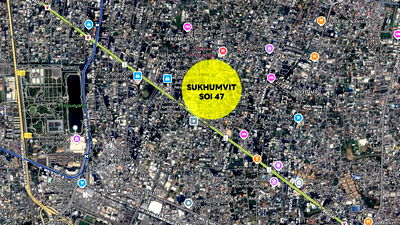 ที่ดิน สวนเบญจสิริ : ขายที่ดิน ในซอย สุขุมวิท 47 ใกล้ BTS ทองหล่อ
