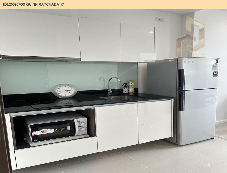 picture DL25090700 Condo for rent, Quinn Ratchada 17 near MRT สุทธิสาร, ready to move in, call urgently 0638692663 LineID @523dslwi - 6/10