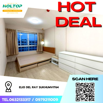 Condos for rent : #Z2561💥280968🔥Condo for rent: Elio Del Ray Sukhumvit 64