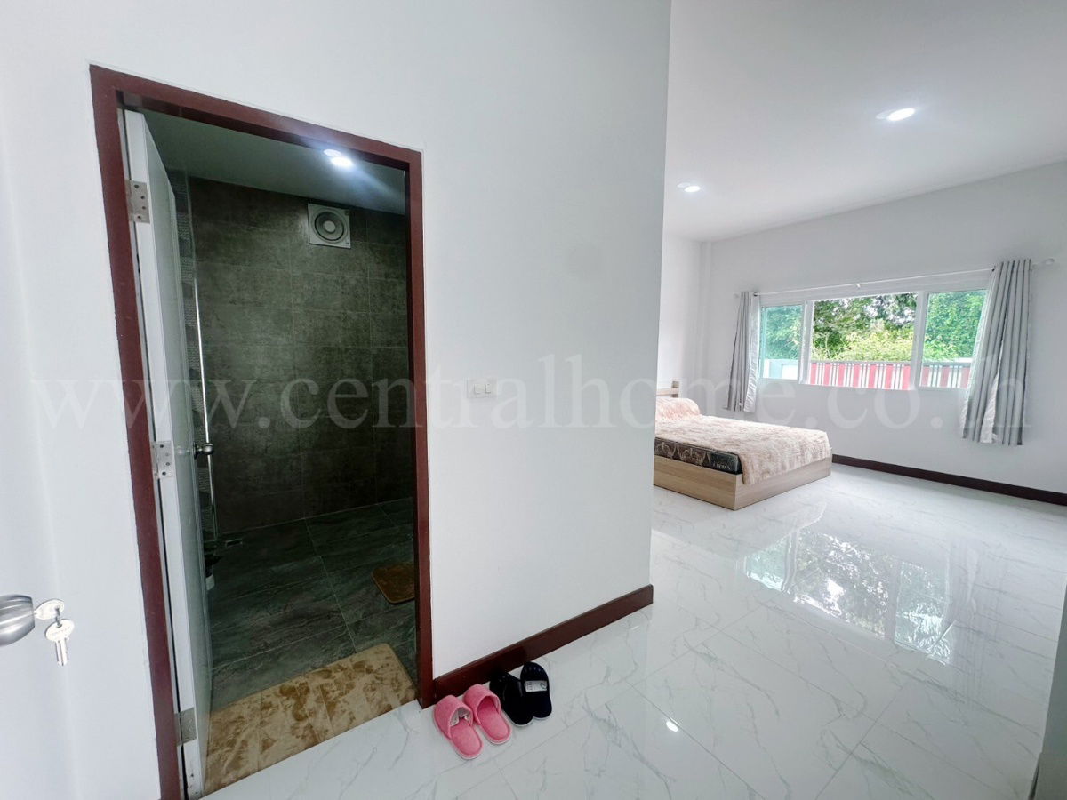 รูป บ้านเดี่ยว ชั้นเดียว บางละมุง ชลบุรี บ้านสร้างใหม่ไม่เคยเข้าอยู่ - รูปที่ 7/18