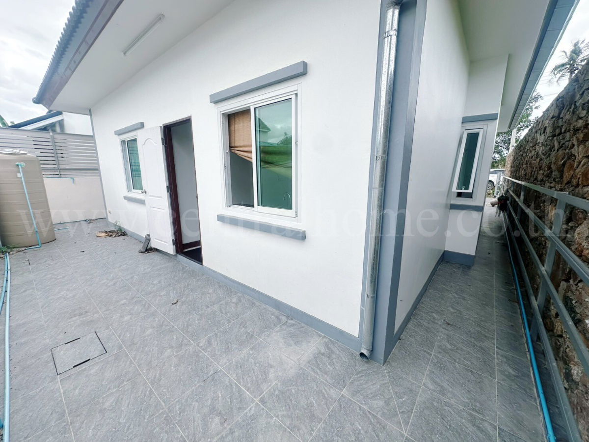 รูป บ้านเดี่ยว ชั้นเดียว บางละมุง ชลบุรี บ้านสร้างใหม่ไม่เคยเข้าอยู่ - รูปที่ 18/18