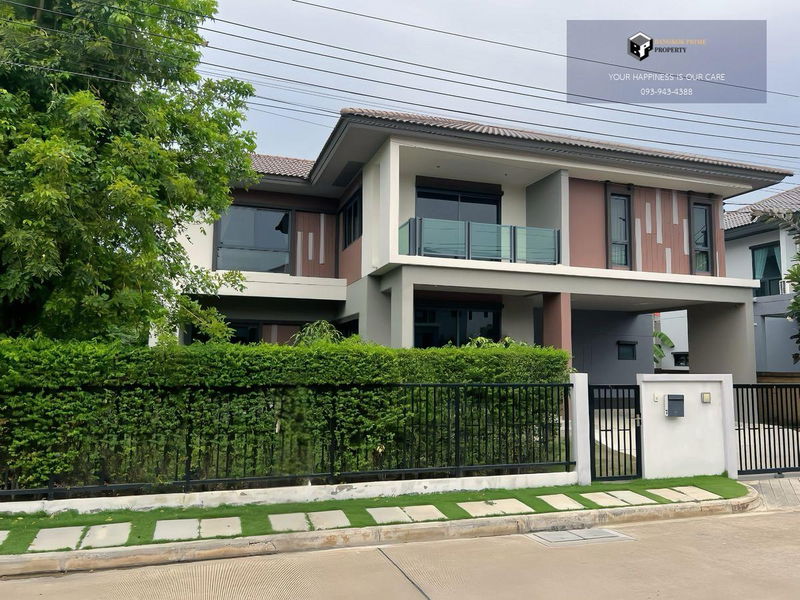 ขายบ้านเดี่ยว : Burasiri Wongwaen-Onnut | บ้านเดี่ยว หลังมุม 角落屋 #2025092912095