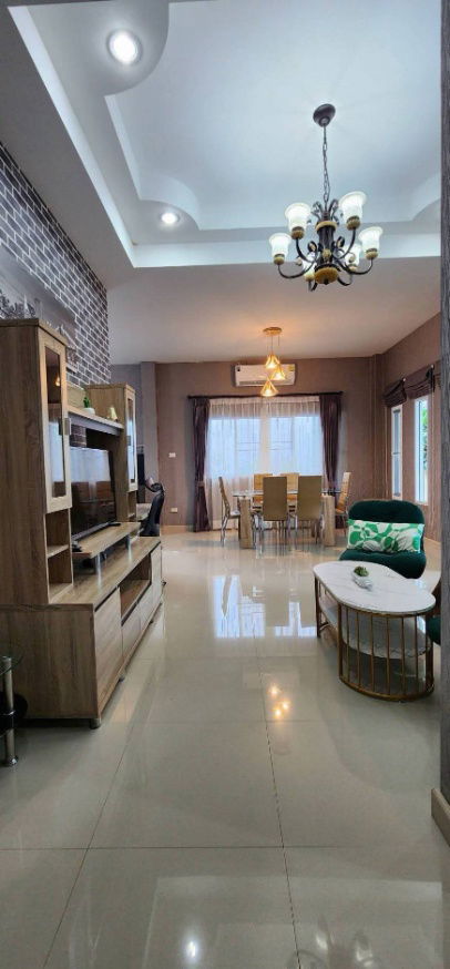 รูป ให้เช่าบ้านเดี่ยวชั้นเดียวพร้อมเฟอร์ฯ โซนหางดง - หน้าอำเภอหางดง ใกล้ ร.ร.นานาชาติ ห่างจากถนนใหญ่เพียง 100 ม. ใกล้กาดฝรั่ง T.0946511456 - รูปที่ 4/16