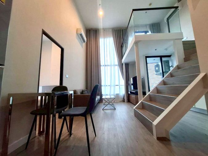 #ให้เช่า The Sky Sukhumvit (udomsuk)  Duplex room  พร้อมอยู่ 1ตค. 68