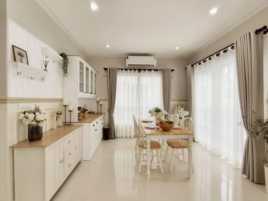 รูป [ให้เช่า] หมู่บ้าน แกรนดิโอ วิภาวดี-รังสิต / 4 ห้องนอน 3 ห้องน้ำ / 50 ตรว. 160 ตรม. **49,000** บ้านเดี่ยวหรูตกแต่งสวย ใกล้ห้างฟิวเจอร์พาร์ครังสิต - รูปที่ 12/16