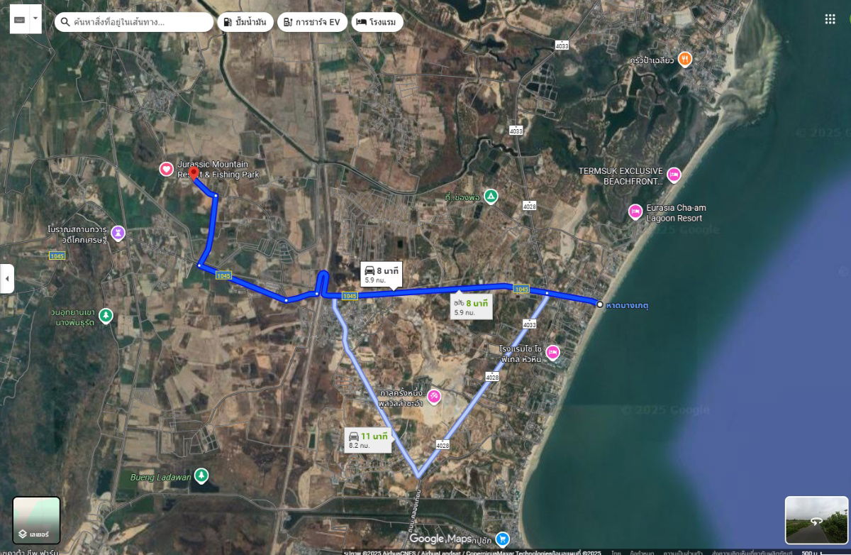 รูป ขายที่ดิน51ไร่ ใกล้หาดชะอํา ตรงหาดเกตุ - รูปที่ 5/5