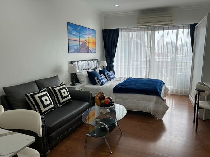  Condo for rent : Grand Park View Asoke(( BTS Asoke   ))MK-02 line @livingbkk 