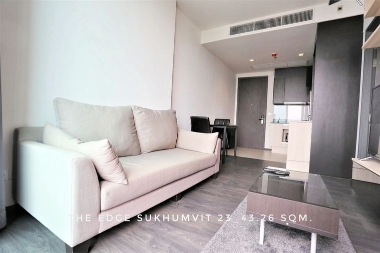 🎉Ready to RENT, The Edge Sukhumvit 23 corner unit unblocked view near BTS/MRT, Terminal 21
