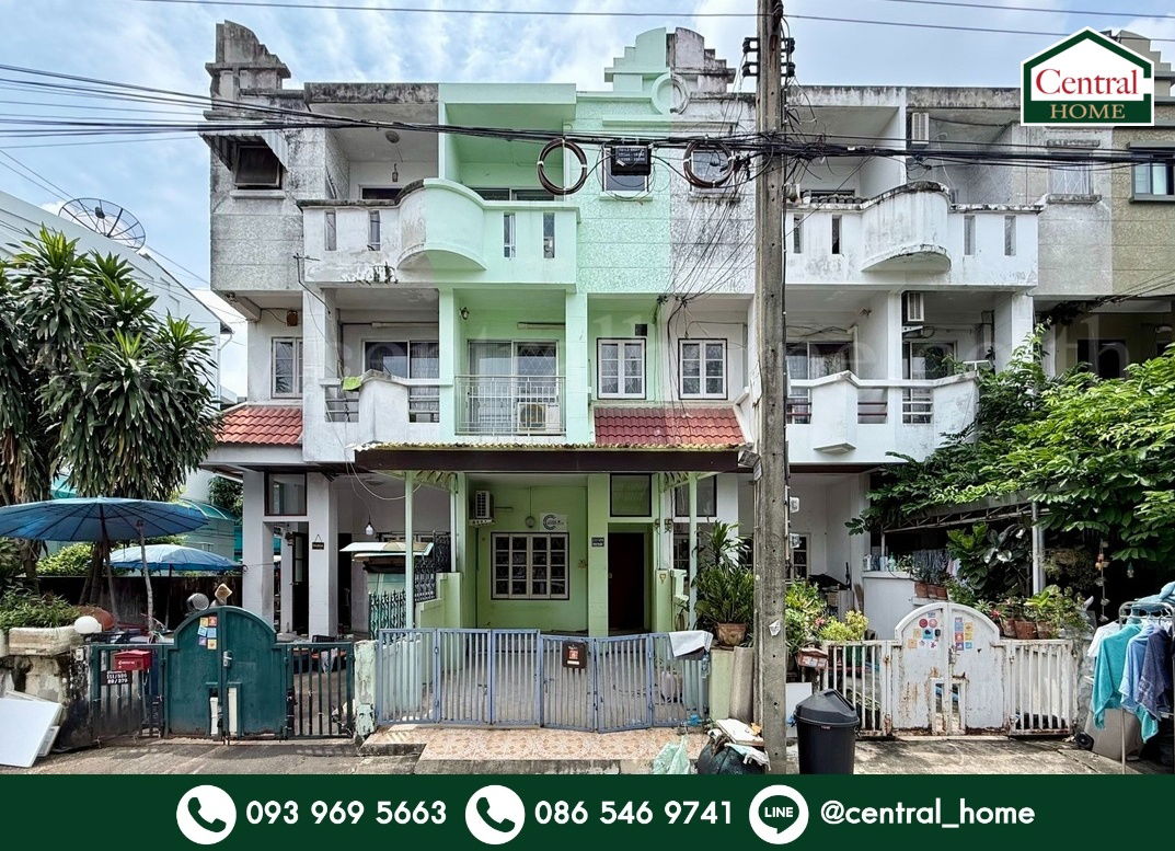 รูป ทาวน์เฮาส์ 3 ชั้น แฮปปี้แลนด์วิลล์ ซอยลาซาล 32 ราคาถูกมาก - รูปที่ 1/19