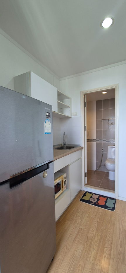 รูป ให้เช่าห้องแต่งพร้อม เฟอร์ครบ วิวดี ราคาถูก ใกล้ ARL และ MRT สถานีหัวหมาก - รูปที่ 15/21