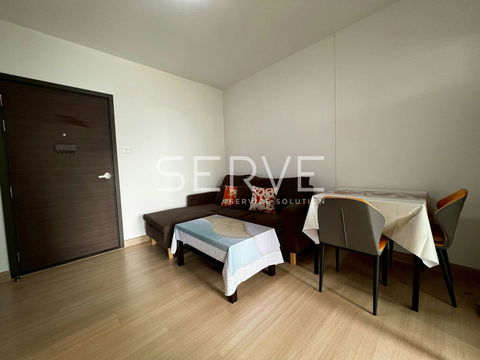 1 Bed 1 Bath with Bathtub Nice Room & Good Location in Asoke Area MRT Phetchaburi 500 m.-Supalai Veranda Rama 9