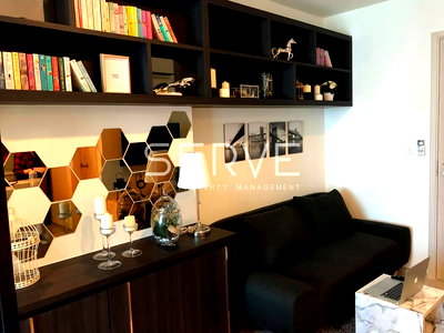 ขายคอนโด : Nice Room Studio Good Location MRT Phetchaburi 130 m. & Arl Makkasan 20 m./ Condo For Rent-Life Asoke