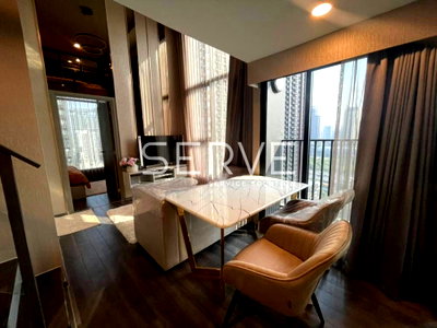 ขายคอนโด : 2 Bed For Rent and Sale Good Location Close To MRT Rama 9-KnightsBridge Space – Rama 9
