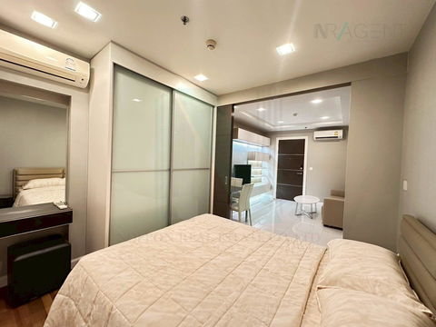 🎉 For Rent Condo THE METROPOLIS SAMRONG INTERCHANGE Building 1, Floor 15,1 bed room, Room size 35 sqm