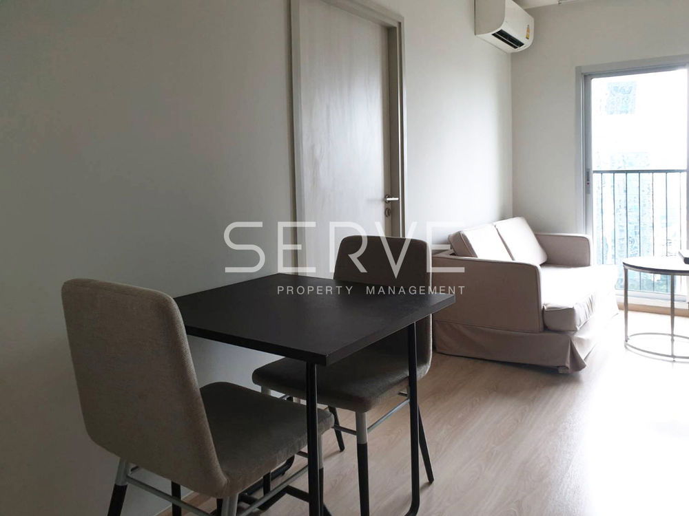 picture Nice View & Nice Location 1 Bed High Fl. 25+ Next to MRT Thailand Cultural Centre 80 m. / For Rent-Noble Revolve Ratchada 2 - 6/10