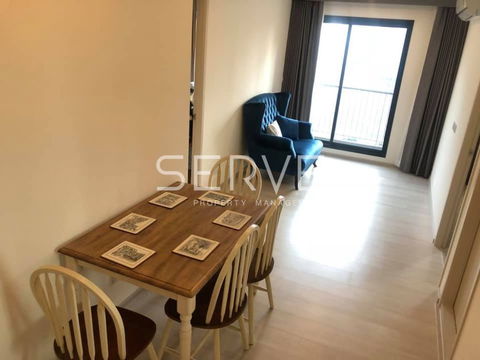 2 Beds 2 Baths Nice Room Good Location MRT Phetchaburi 130 m. & Arl Makkasan 20 m. / Condo For Rent-Life Asoke