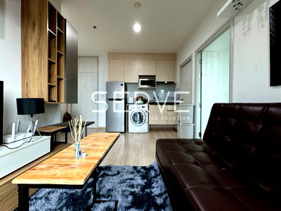 คอนโดให้เช่า : 2 Beds Super High Fl. 30+ Nice View & Nice Location Next to MRT Thailand Cultural Centre 80 m. /Rent-Noble Revolve Ratchada 2