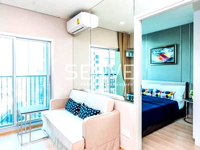 ขายคอนโด : 1 Bed High Fl. Unit with City view Good Price Next to MRT Thailand Cultural Centre 80 m. / For Sale-Noble Revolve Ratchada 2